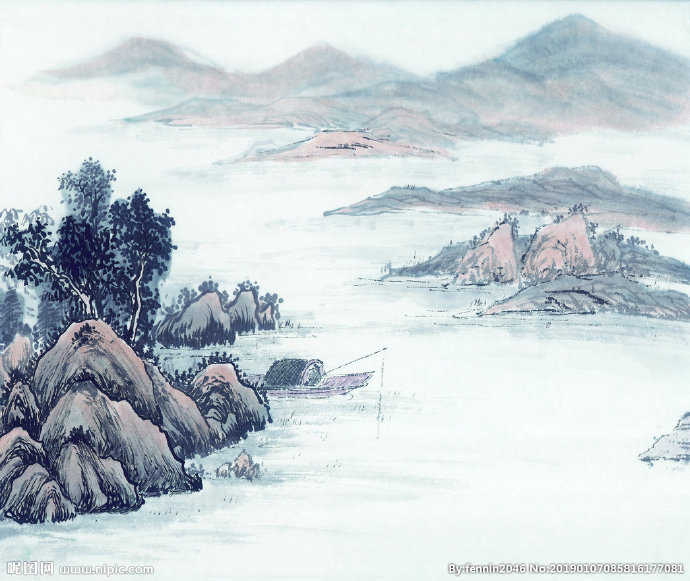 G山水风景中国风