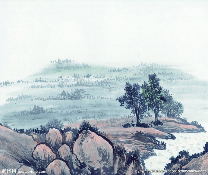 G山水风景中国风