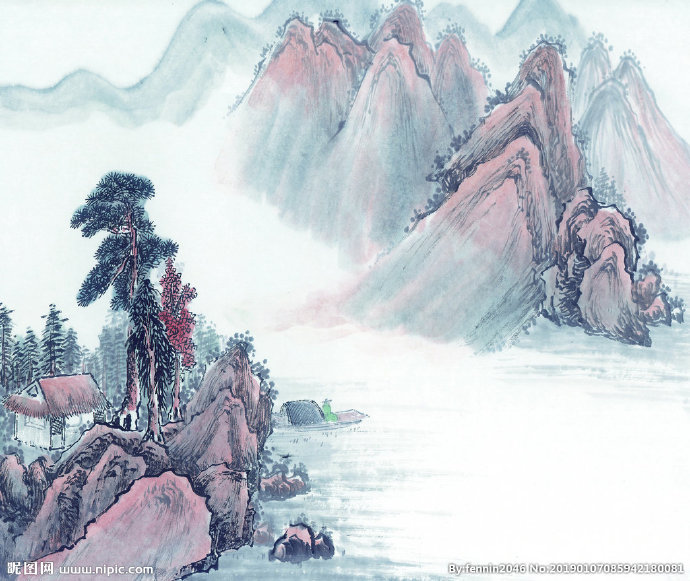 G山水风景中国风