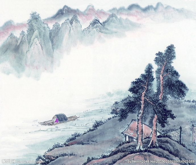 G山水风景中国风