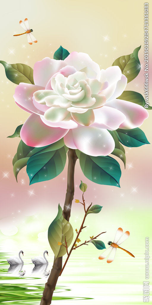 G高清立体花朵玄