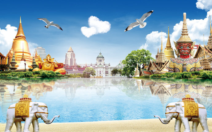 泰国景点建筑风景