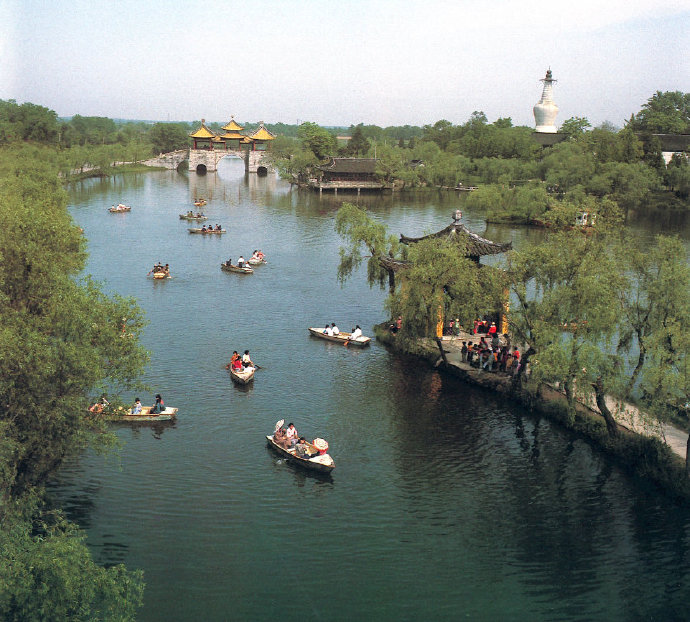 瘦西湖风景图片背