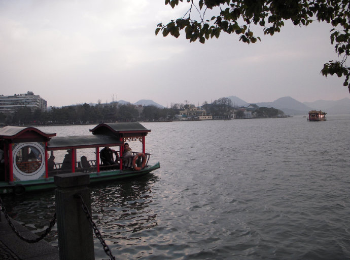 西湖自然风景图片