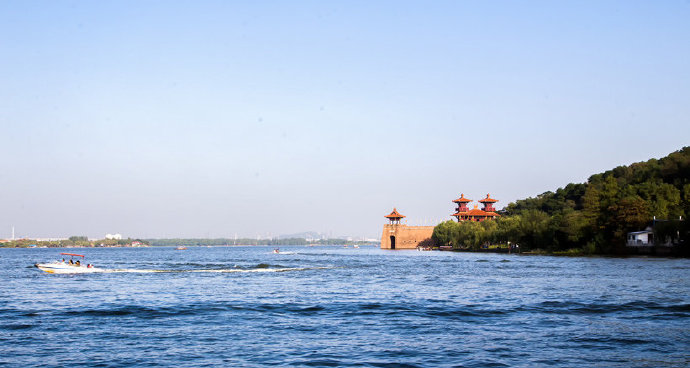 武汉东湖风景背景