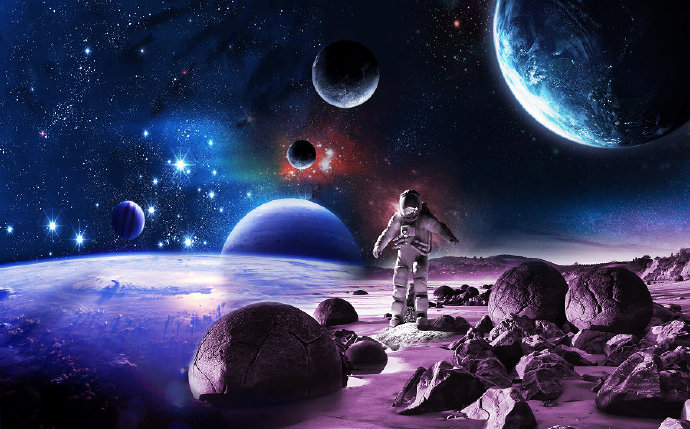 宇宙星空科幻主题