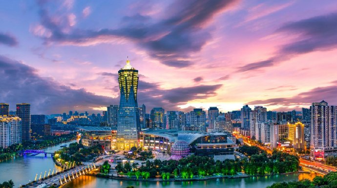 杭州西湖城市图片