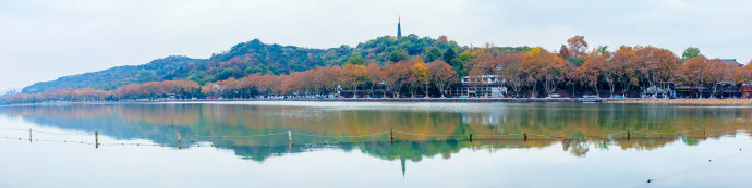 风景湖光山色背景