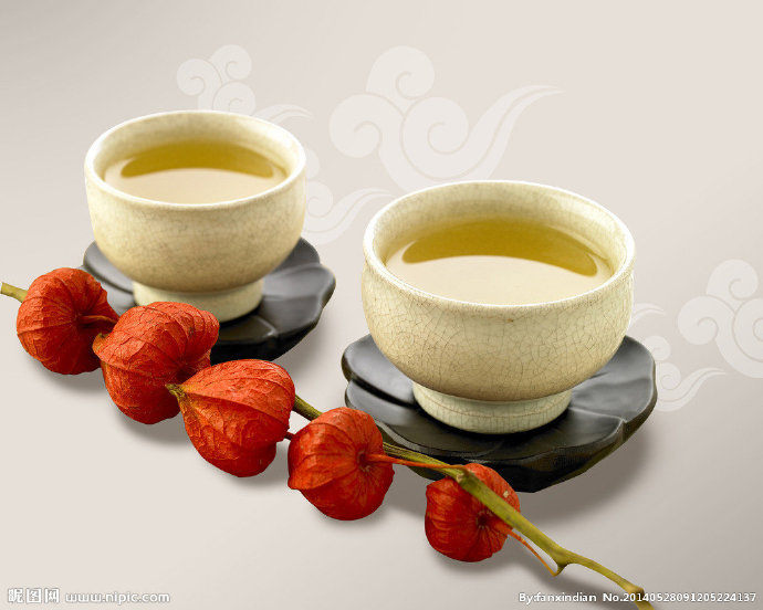 G茶杯餐厅背景餐