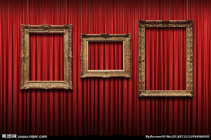 G欧式相框背景墙