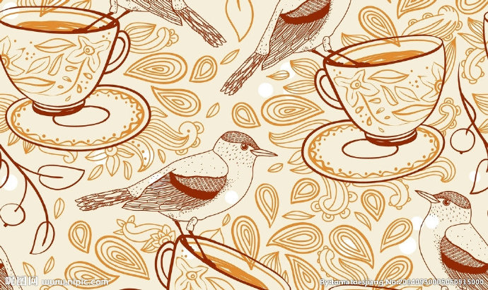 G咖啡背景背景墙