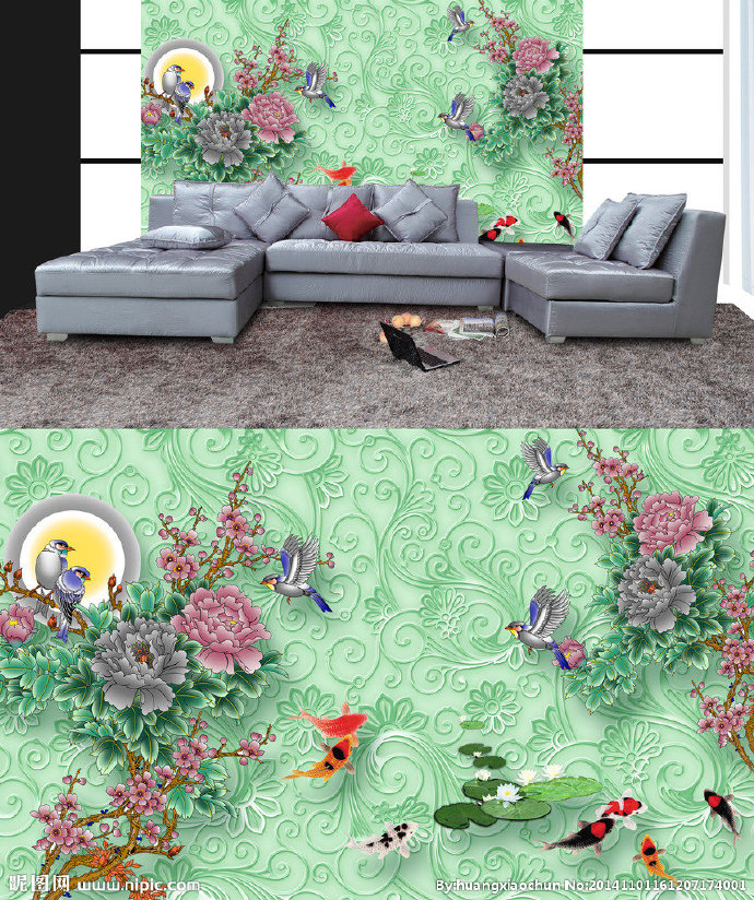 G富贵有余花鸟图