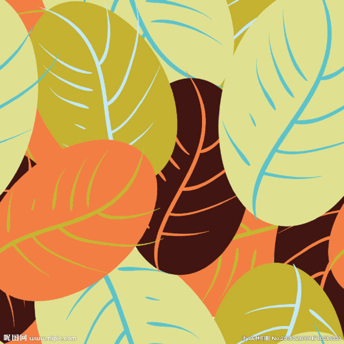 G树叶背景背景墙