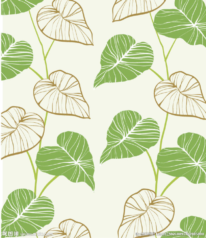 G树叶背景背景墙