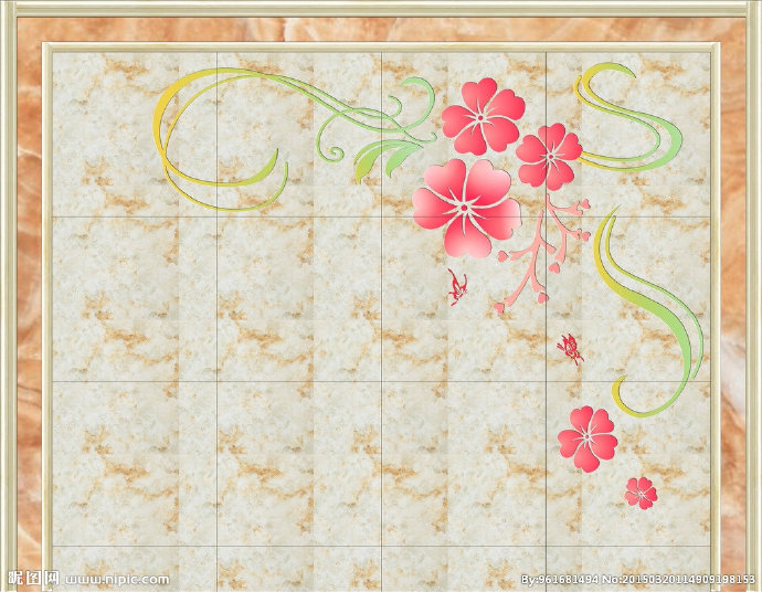 G欧式电视墙背景