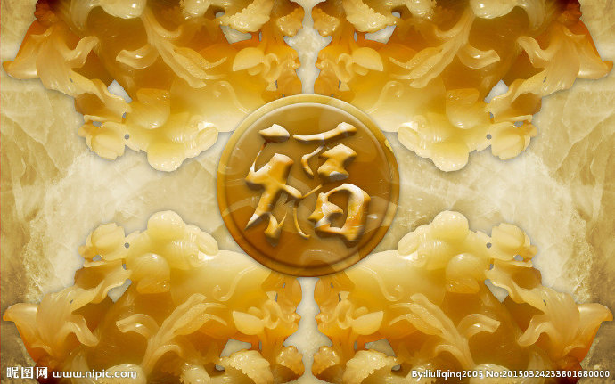 G玉雕背景墙背景