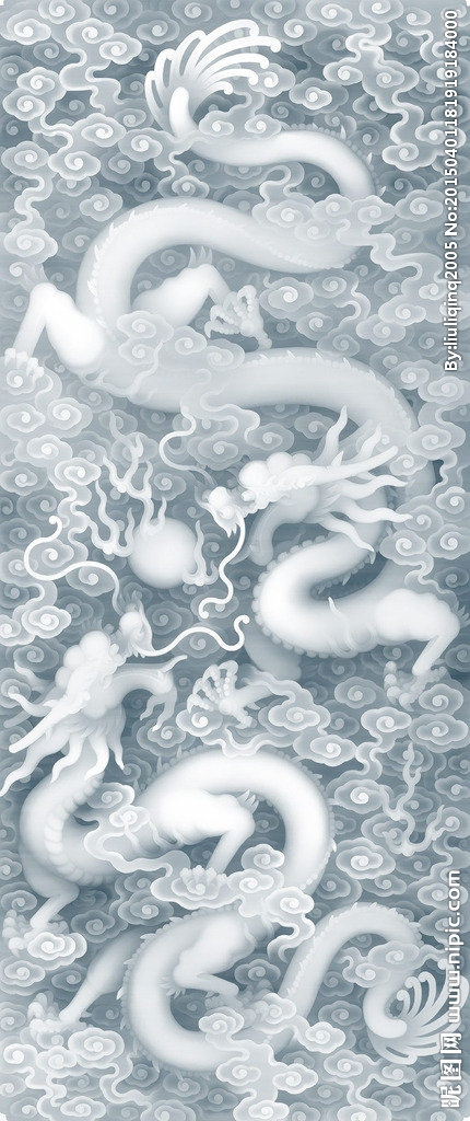 G双龙戏珠玄关装
