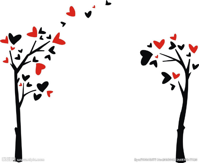 G爱情树背景墙爱