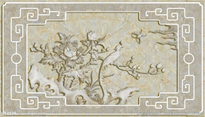G大理石玉雕背景