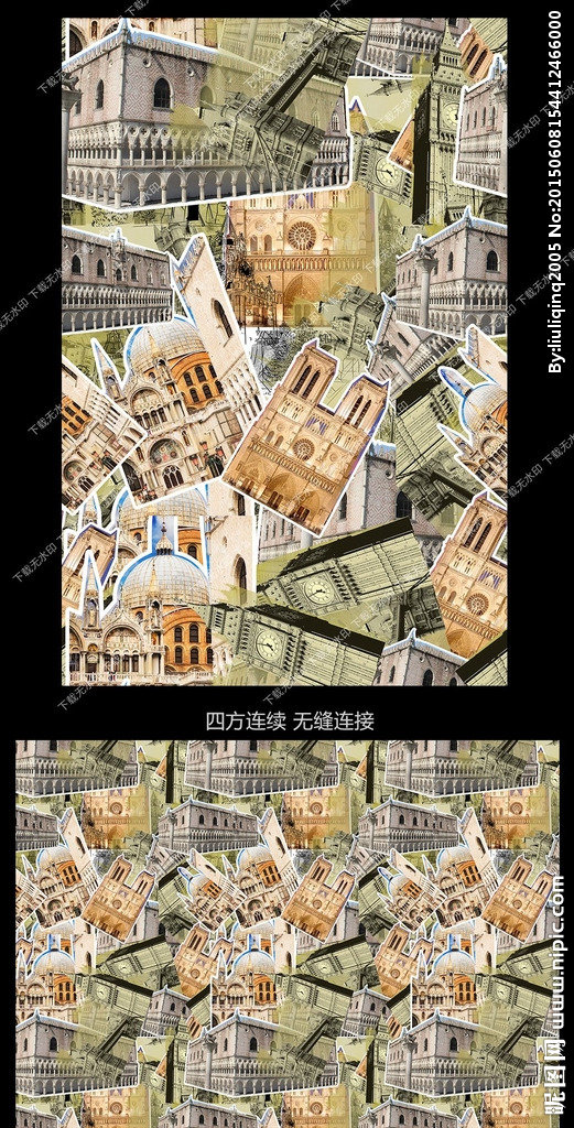 G欧式建筑解构图