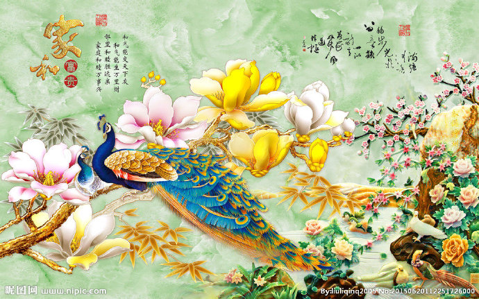 G家和富贵兰花彩