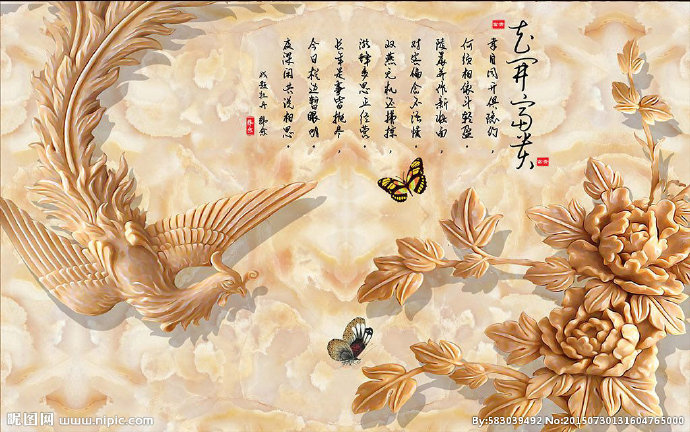 G花开富贵大理石