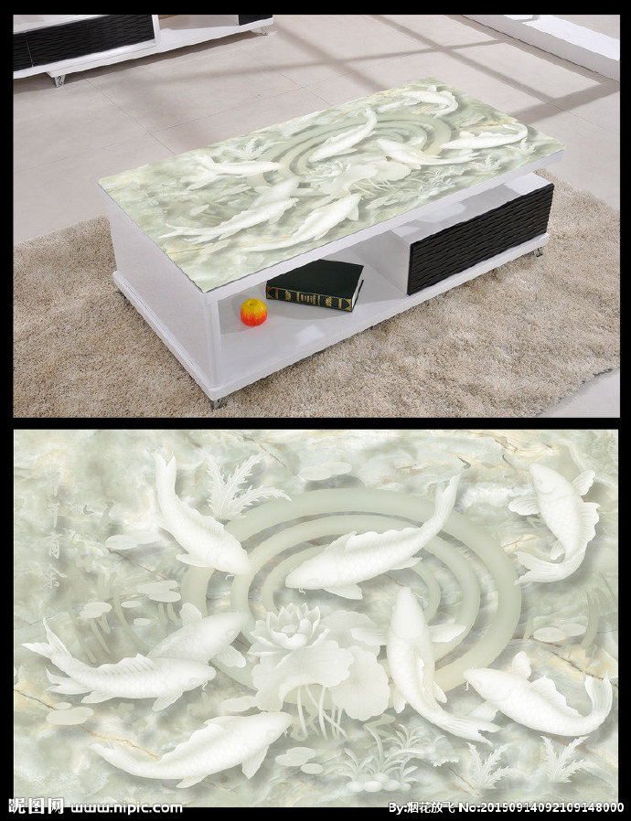 G高清玉雕荷花香