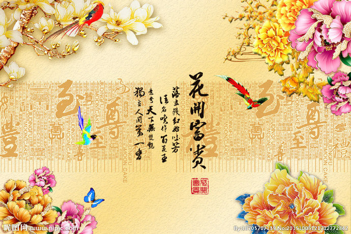G花开富贵电视背
