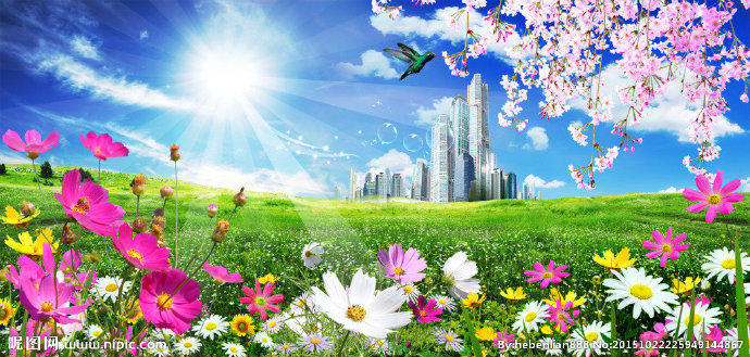 G阳光明媚风景图