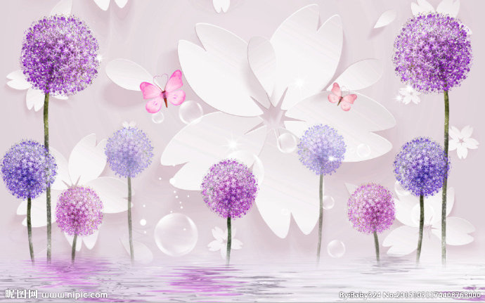 G3D花蒲公英背