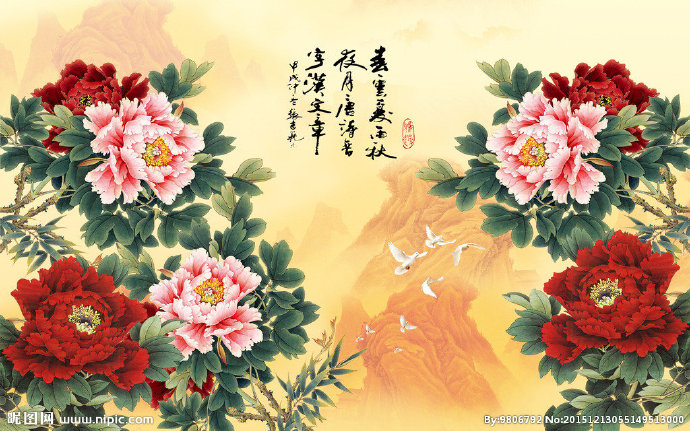 G十字绣钻石画花