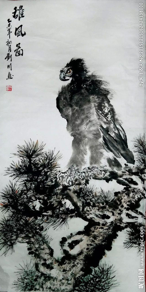 G国画背景墙国画