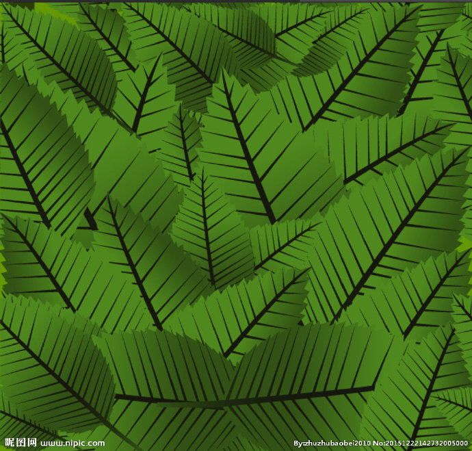 G矢量树叶背景背
