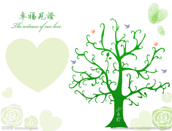 G许愿树背景墙许