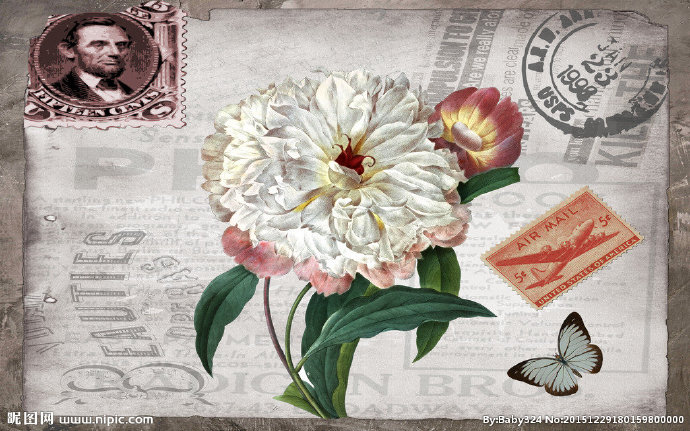 G欧式花纹背景墙