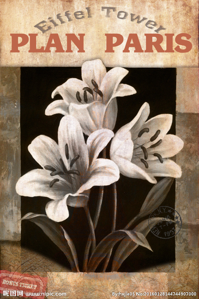 G欧式复古风花卉