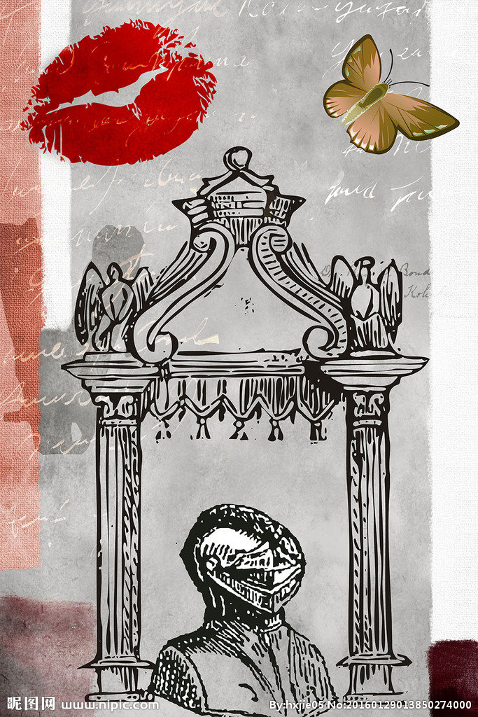 G欧式装饰画背景