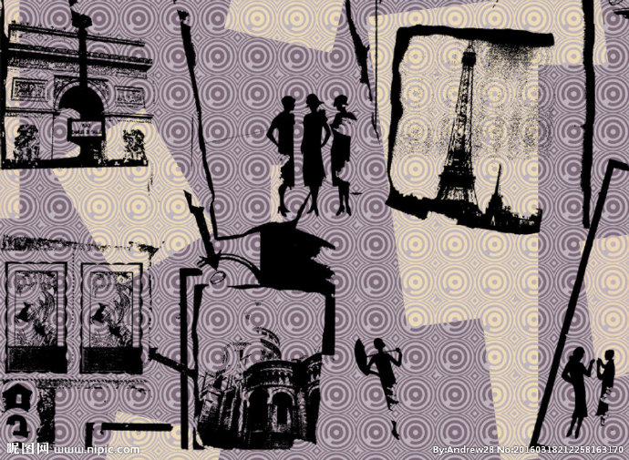 G复古背景墙背景