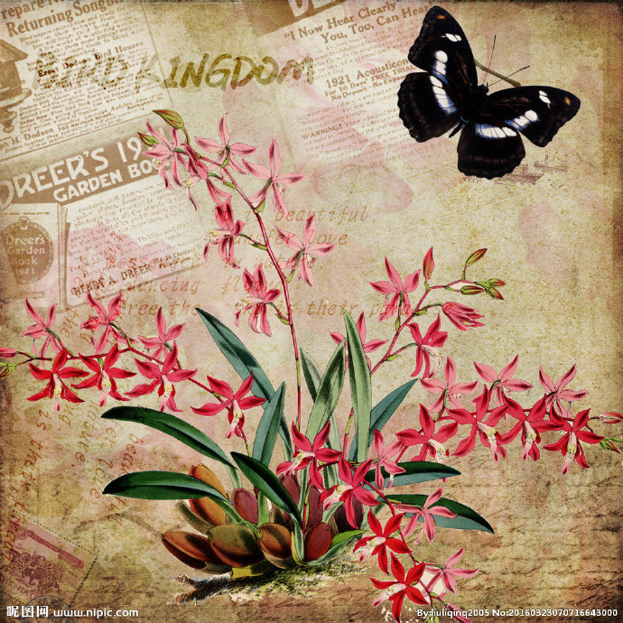 G复古风装饰画背