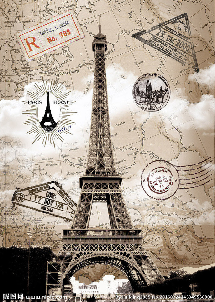 G欧式装饰画背景