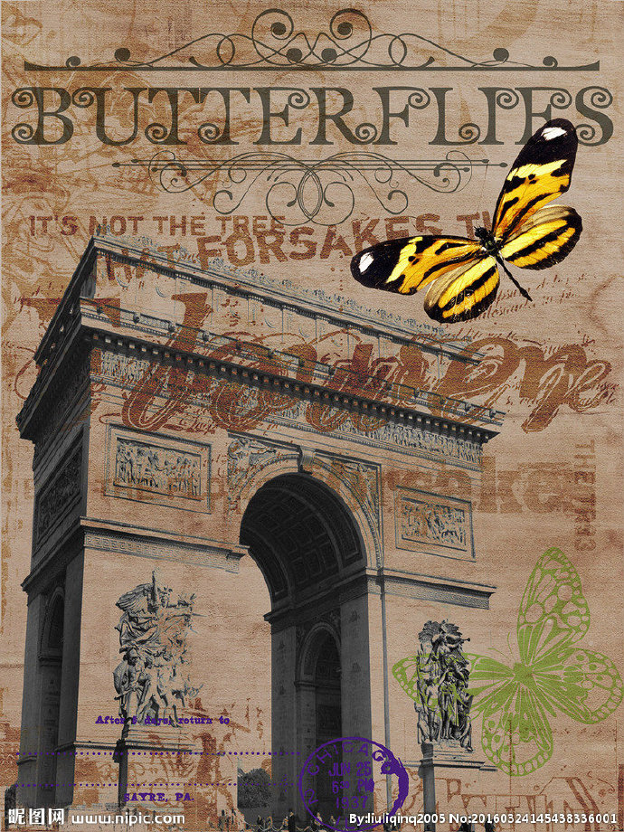 G欧式装饰画背景