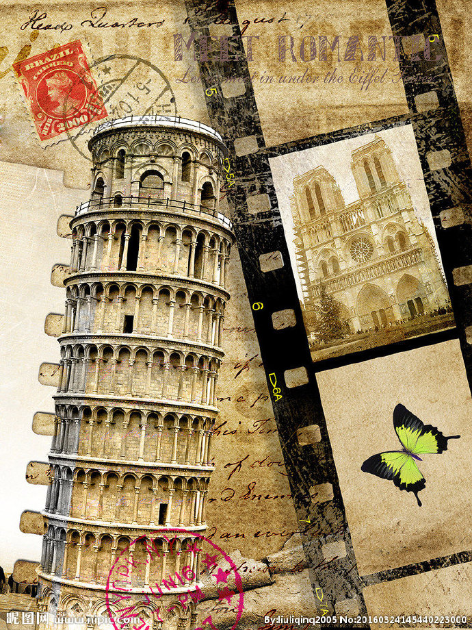 G欧式装饰画背景