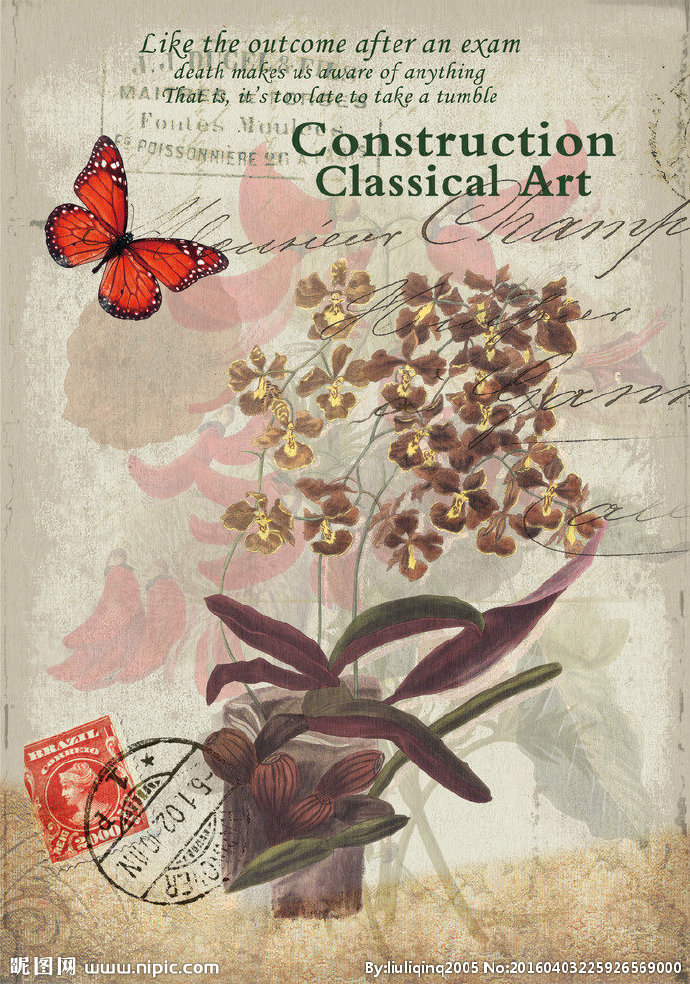 G欧式装饰画背景