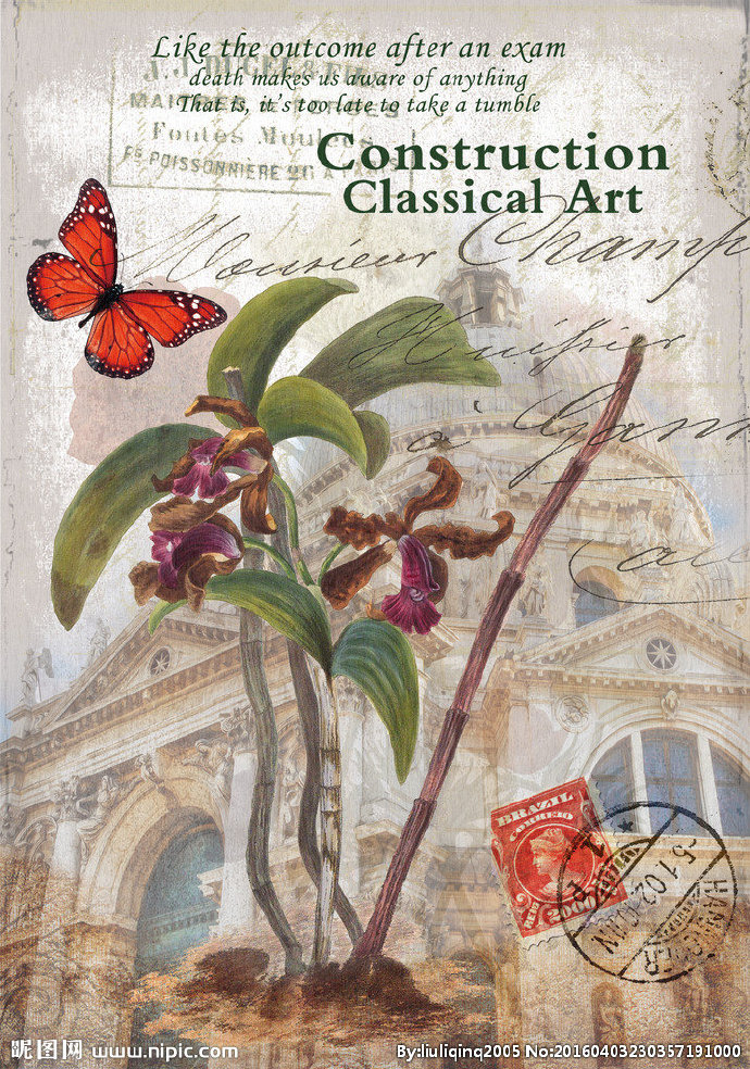 G欧式装饰画背景