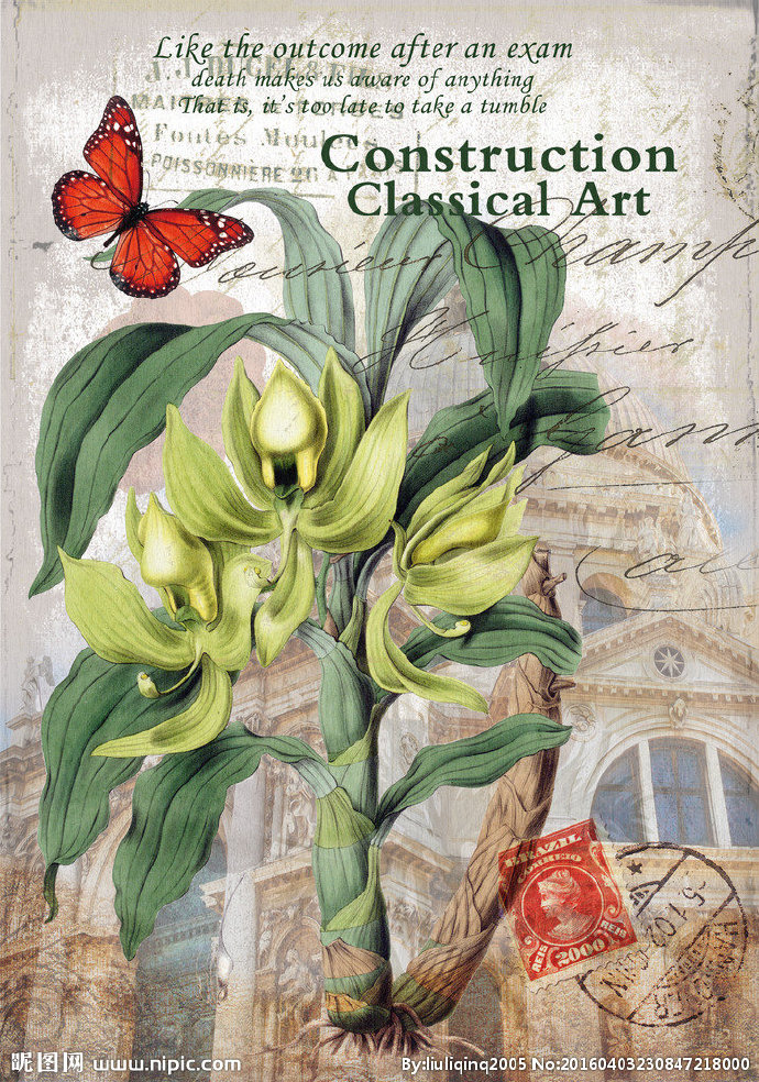 G欧式花卉装饰画