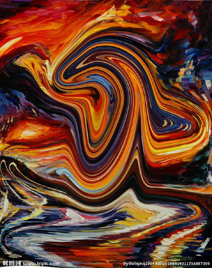 G抽象油画装饰画