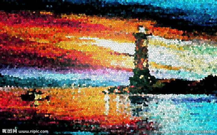 G晶格油画艺术背