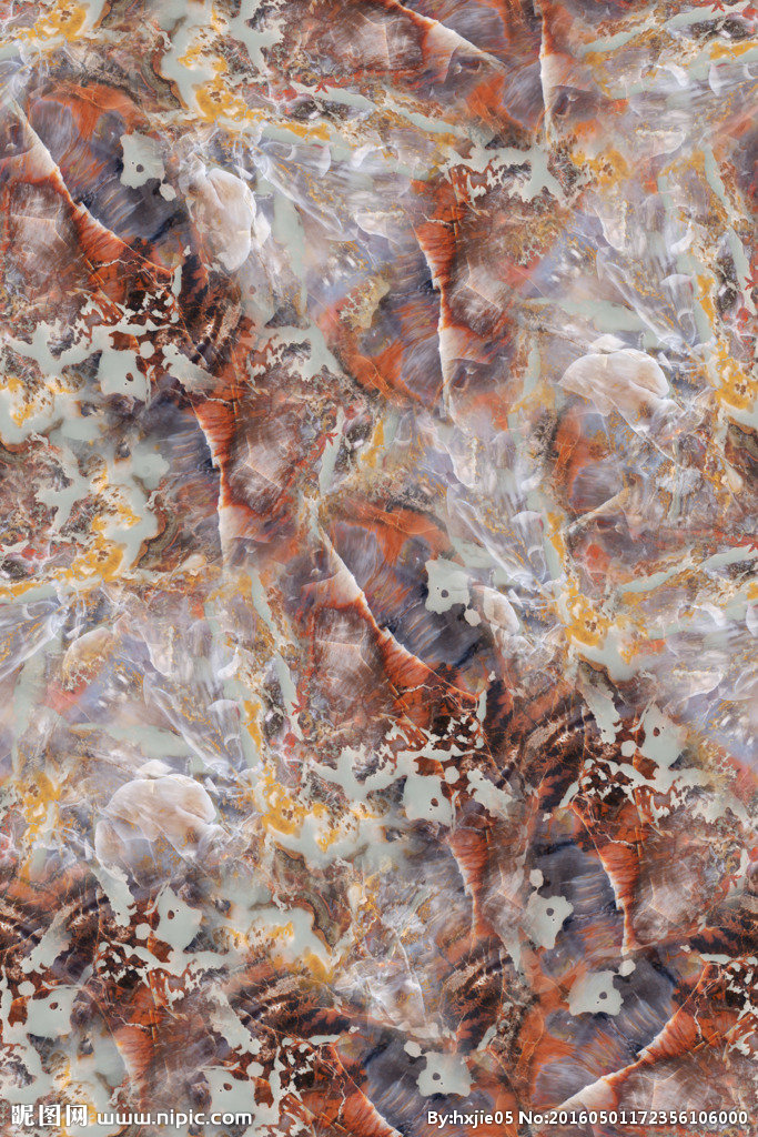 G石纹印花（四方