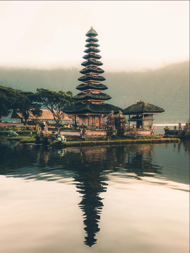 自然风景巴厘岛布