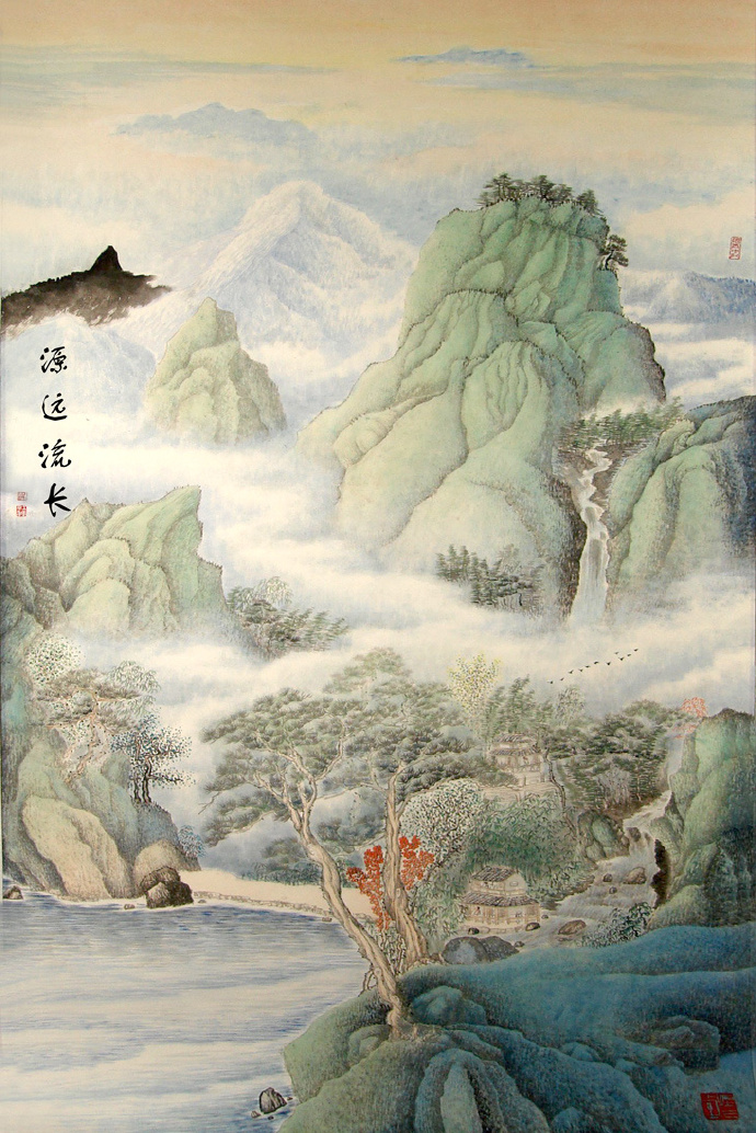 源远流长中式玄关